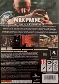 Max Payne 3 [ES] Box Art