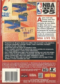NBA Live 95 (Sega Special) Box Art