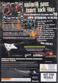 Guitar Hero II (Not for Resale) Box Art