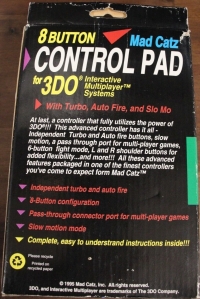 Mad Catz 8 Button Control Pad Box Art