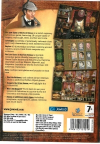 Lost Cases of Sherlock Holmes, The Box Art