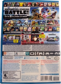 Super Smash Bros. for Wii U (101986B) Box Art