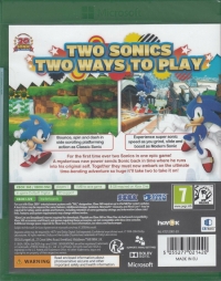 Sonic Generations (INL-XT212001-EX) Box Art