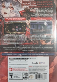 Koumajou Remilia: Scarlet Symphony (box) Box Art