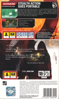 Metal Gear Solid: Portable Ops / Silent Hill: Origins Double Pack Box Art