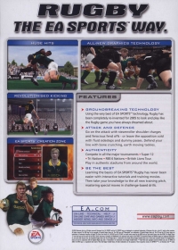 Rugby 2005 [ZA] Box Art