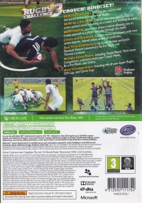 Rugby Challenge 3 - England Edition Box Art