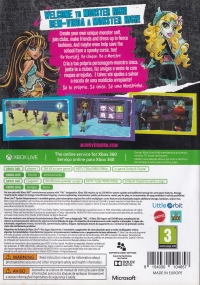 Monster High: New Ghoul In School Box Art