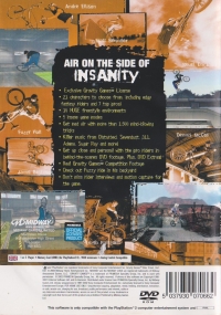 Gravity Games Bike: Street. Vert. Dirt. Box Art