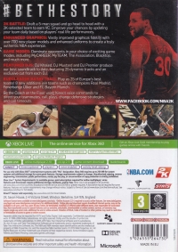 NBA 2K16 (Stephen Curry) Box Art