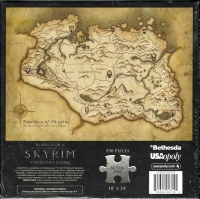 Elder Scrolls V Skyrim Collector's Puzzle, The Box Art