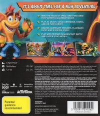 Crash Bandicoot 4: It's About Time Box Art