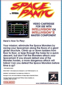 Space Panic Box Art