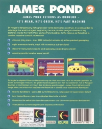 James Pond 2: Robocod Box Art