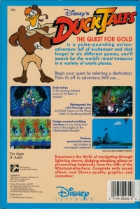 Disney's DuckTales: The Quest for Gold Box Art