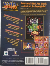 Banjo-Tooie Official Strategy Guide (Blockbuster) Box Art