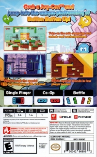 Button Button Up! Box Art