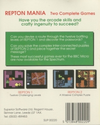 Repton Mania Box Art