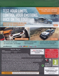 Dirt Rally (Not for Resale) Box Art