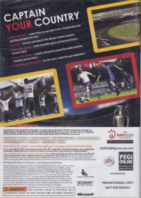 UEFA Euro 2008 (Promotional Copy) Box Art