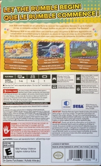 Super Monkey Ball Banana Rumble - Legendary Banana Edition Box Art