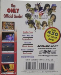 Final Fantasy VIII Official Strategy Guide (All Guardian Forces) Box Art