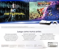 Sony PlayStation 5 CFI-2015 - Returnal / Ratchet & Clank: Una Dimensión Aparte [CL][UY] Box Art