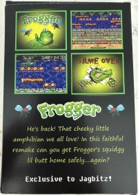 Frogger Box Art