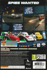 Disney/Pixar Cars 2 Box Art