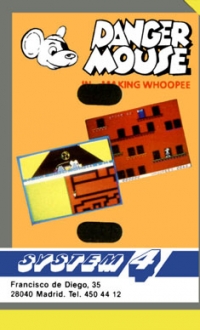 Danger Mouse in Making Whoopee (Alternative Software) Box Art