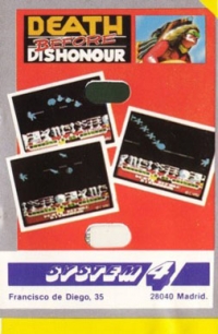 Death Before Dishonour Box Art