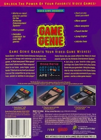 Galoob Game Genie (black) Box Art