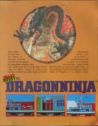 Bad Dudes vs. Dragon Ninja (cassette) [ES] Box Art