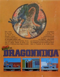 Bad Dudes vs. Dragon Ninja (disk) Box Art