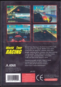 World Tour Racing (clamshell) Box Art