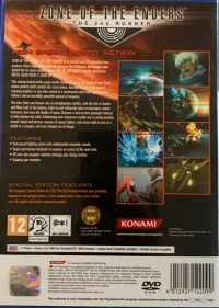 Zone of the Enders: The 2nd Runner: Special Edition (orange PEGI rating / 2009) Box Art