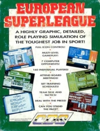 European Superleague Box Art