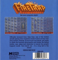 FireTrap (disk) Box Art