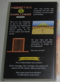 A-VCS-tec Challenge (clamshell case) Box Art