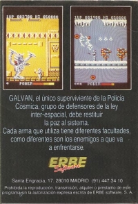 Galvan [ES] Box Art