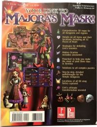 Legend of Zelda, The: Majora's Mask (Prima / Sealed Secrets Section / FuncoLand) Box Art