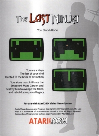 Last Ninja, The Box Art