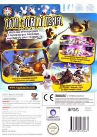 Rayman Raving Rabbids [IT] Box Art