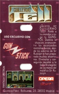 Guillermo Tell (cassette) Box Art