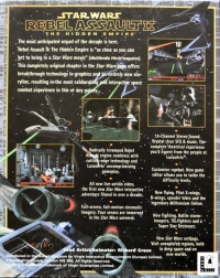 Star Wars: Rebel Assault II: The Hidden Empire Box Art
