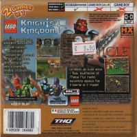 2 Games In 1: Lego Knights Kingdom + Lego Bionicle [IT] Box Art