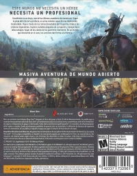 Witcher 3, The: Wild Hunt (slipcover) [MX] Box Art