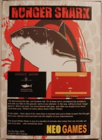 Hunger Shark (red title text) Box Art