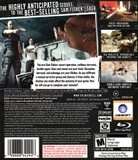 Tom Clancy's Splinter Cell: Double Agent Box Art
