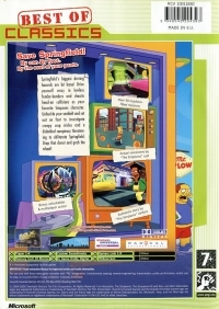 Simpsons, The: Hit & Run - Best of Classics Box Art